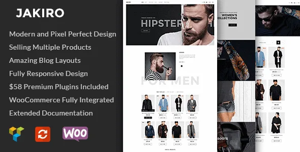 Jakiro – Fashion Shop Wordpress Theme featured image