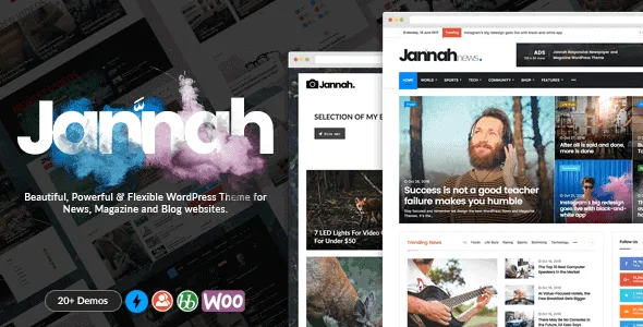 Jannah – Wordpress News Magazine Blog & Buddypress Theme featured image