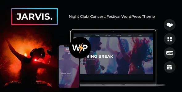 Jarvis - Night Club, Concert, Festival WordPress Theme featured image