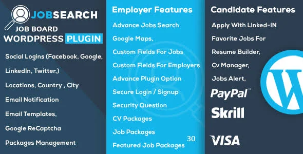 JobSearch WP Job Board WordPress Plugin featured image