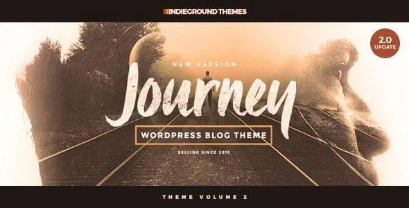 Journey - Personal Wordpress Blog Theme featured image