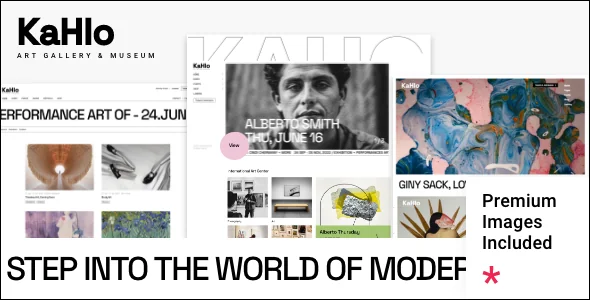 Kahlo - Art Gallery and Museum WordPress Theme featured image