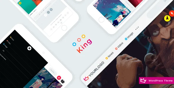 King – Wordpress Viral Theme featured image