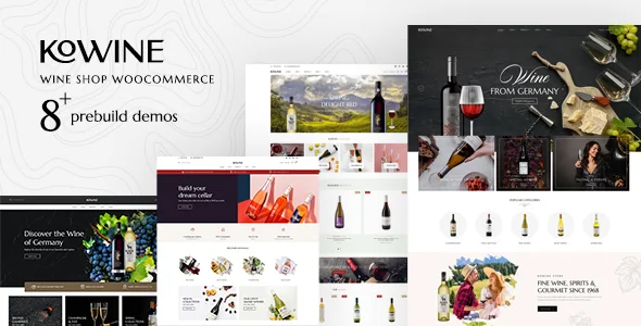 Kowine – Wine Store WordPress Theme featured image