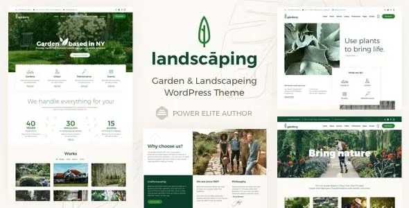 Landscaping - Garden Landscaper WordPress Theme featured image
