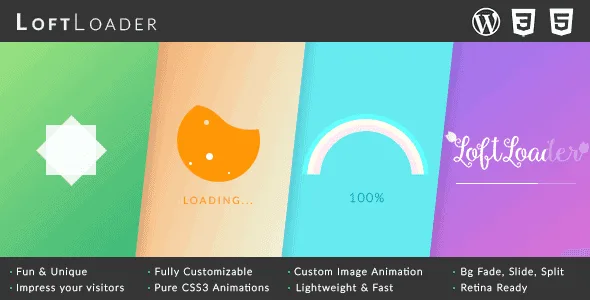 Loftloader Pro – Preloader Plugin For Wordpress featured image