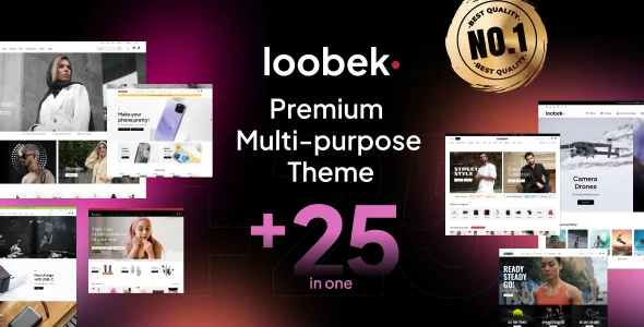 Loobek - Elementor Multipurpose WooCommerce Theme featured image