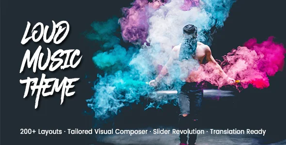 Loud - A Modern WordPress Theme for the Music Industry featured image