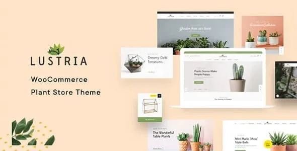 Lustria - MultiPurpose Plant Store WordPress Theme featured image