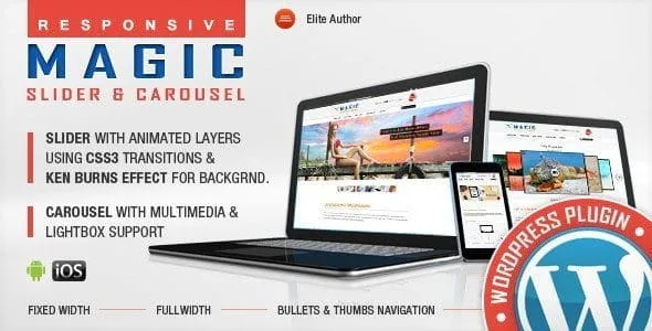 Magic Responsive Slider And Carousel Wordpress Plugin featured image