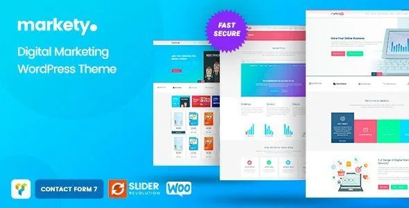 Markety - SEO & Digital Marketing WordPress Theme featured image