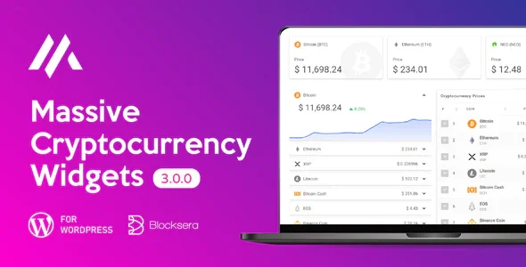 Massive Cryptocurrency Widgets featured image