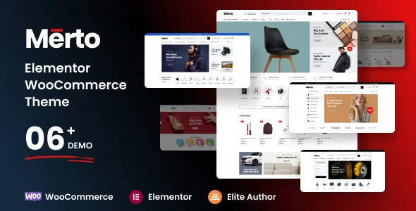 Merto - Multipurpose WooCommerce WordPress Theme featured image