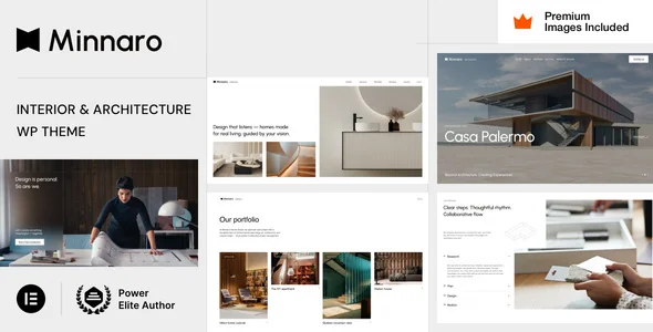 Minnaro - Architecture WordPress Theme featured image