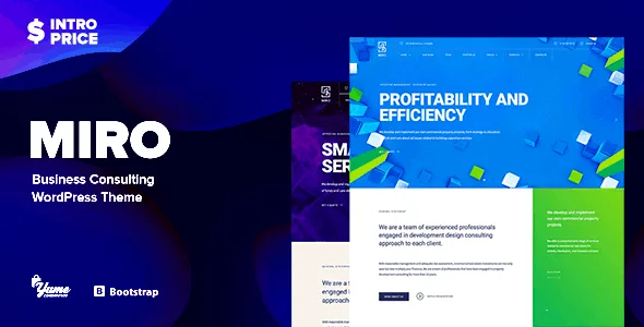 Miro - Business Consulting WordPress Theme featured image