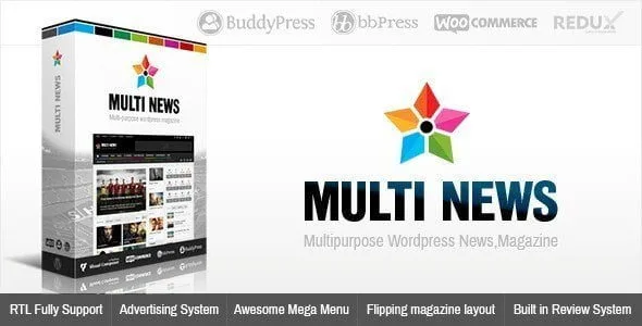 Multinews – Multi-Purpose Wordpress News,Magazine featured image