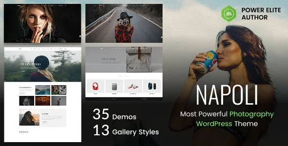 Napoli Photography WordPress Theme featured image