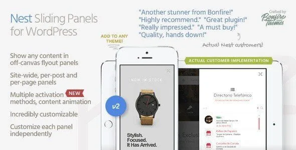 Nest – Flyout Sliding Panels For Wordpress featured image