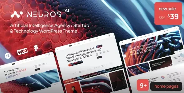 Neuros | AI Agency & Technology WordPress Theme featured image