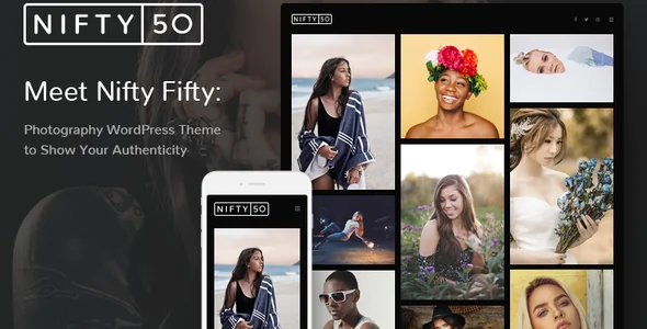 Niftyfifty - Photography WordPress Theme featured image