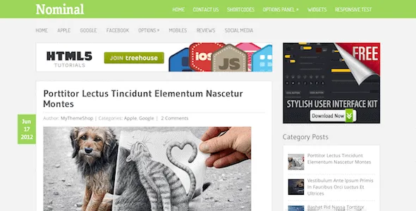 MyThemeShop - Nominal featured image