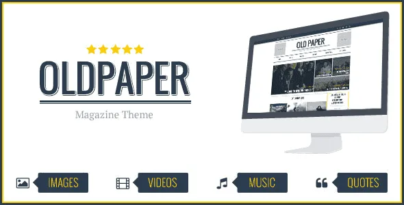 Oldpaper – Ultimate Magazine & Blog Theme featured image