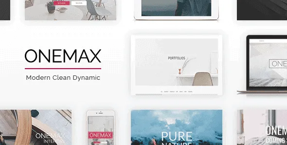 Onemax – Responsive Multi-Purpose Wordpress Theme featured image