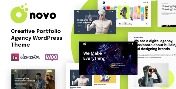 Onovo - Creative Portfolio Agency WordPress Theme featured image