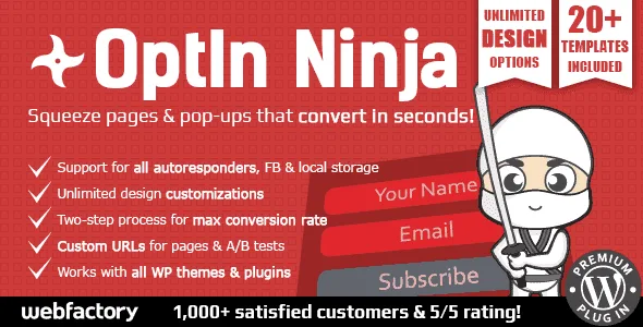 Optin Ninja – Ultimate Squeeze Page Generator featured image