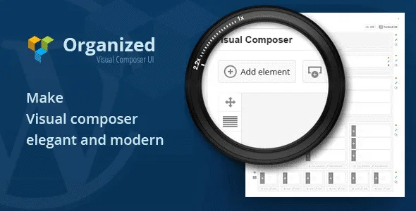 Organized – Visual Composer Ui featured image