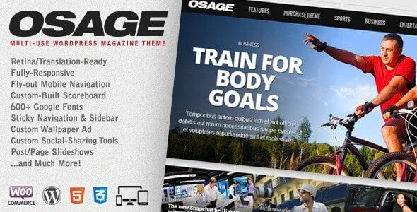 Osage – Multi-Use Wordpress Magazine Theme featured image