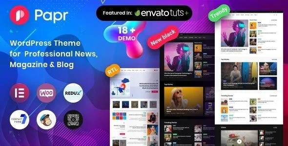 Papr - News Magazine WordPress Theme featured image