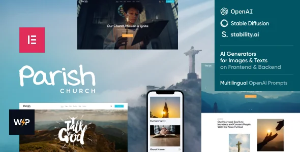 Parish - Church, Religion & Charity WordPress Theme featured image