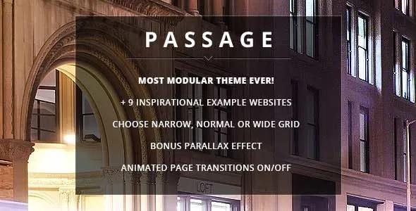 Passage – Responsive Retina Multi-Purpose Theme featured image