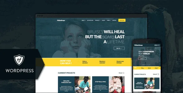 Philanthropy – Nonprofit Wordpress Theme featured image