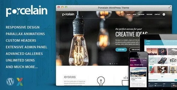 Porcelain – Responsive Multi-Purpose Theme featured image