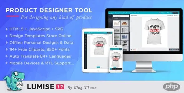Lumise - Product Designer for WooCommerce WordPress featured image