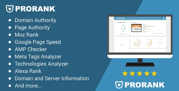 ProRank - Analyzer stats website featured image