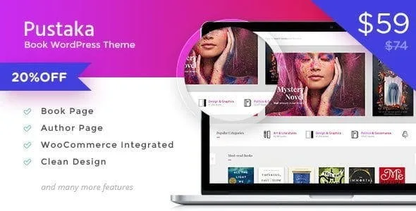 Pustaka - Woocommerce Theme For Book Store featured image