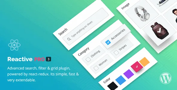 Reactive Search Pro – Advanced Wordpress Search Filter Map & Grid featured image