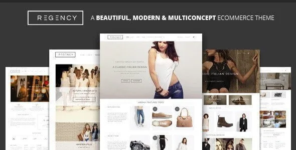 Regency – A Beautiful & Modern Ecommerce Theme featured image
