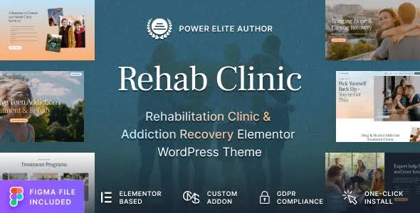 Rehab Clinic - Addiction Recovery Center WordPress Theme featured image