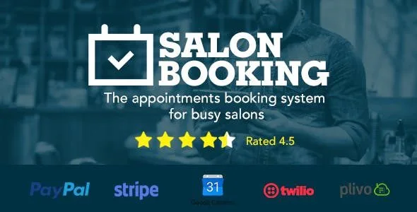 Salon Booking Wordpress Plugin featured image