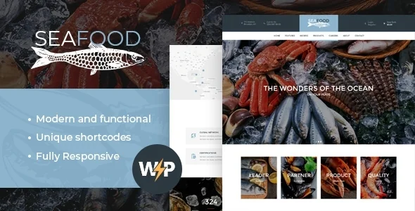 SeaFood Company - Fish Restaurant WordPress Theme featured image