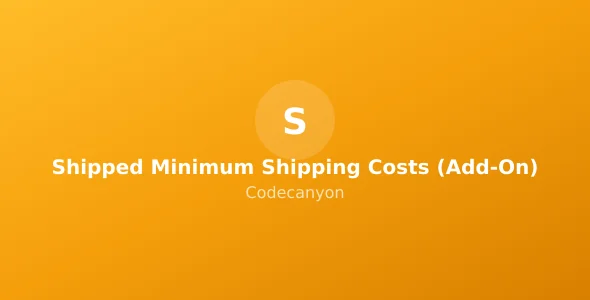 Shipped Minimum Shipping Costs (Add-On) featured image