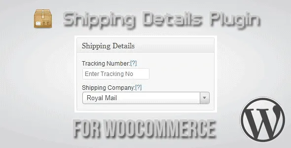 Shipping Details Plugin For Woocommerce featured image