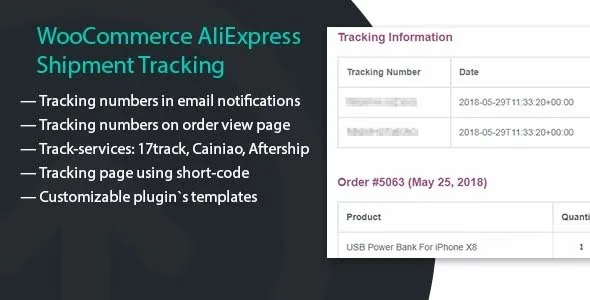 Shipping Tracking for WooCommerce orders featured image