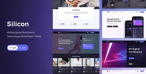 Silicon - Multipurpose Technology WordPress Theme featured image