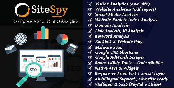 Sitespy – Complete Visitor & Seo Analytics featured image