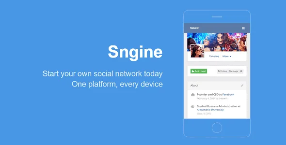 Sngine – The Ultimate Social Network Platform featured image